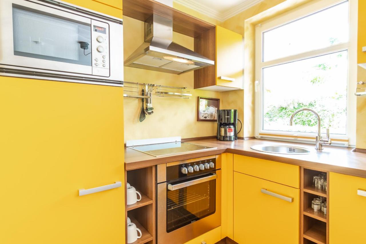 Ferienhaus Am Deich Wohnung 02 볼텐하겐 외부 사진